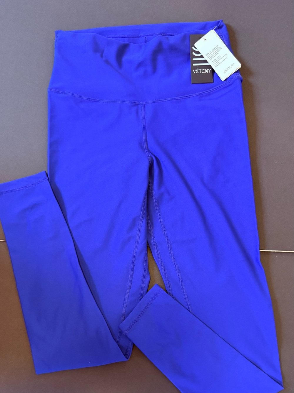 VETCHY High-Waist Leggings in Royal Blue